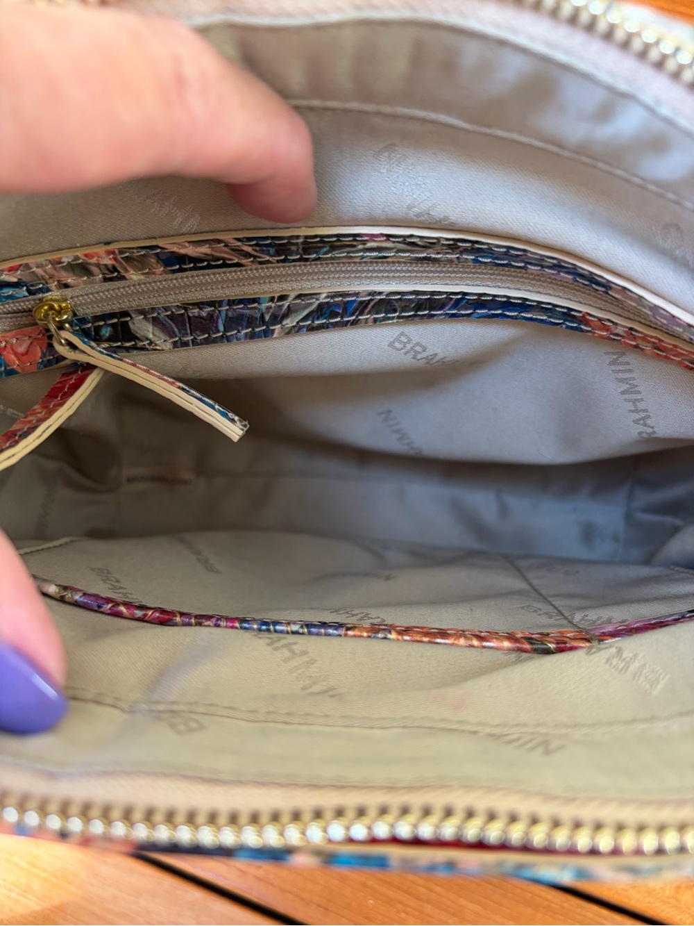 Brahmin Leia Lasso Melbourne Crossbody Bag - Picture 9 of 10